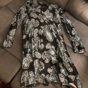 Crushed Velvet Sandra Darren Dress Paisley Chic